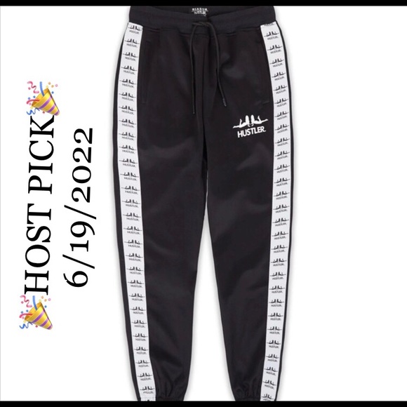 🎊HP🎊🔥Reason🔥Unisex🔥Logo Tape Joggers🔥Measurements in Pics🔥 - Picture 2 of 16